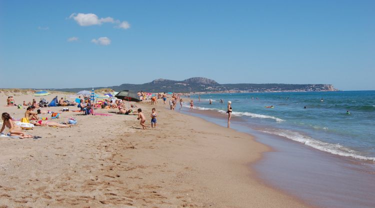 Platja del Mas Pinell (arxiu)