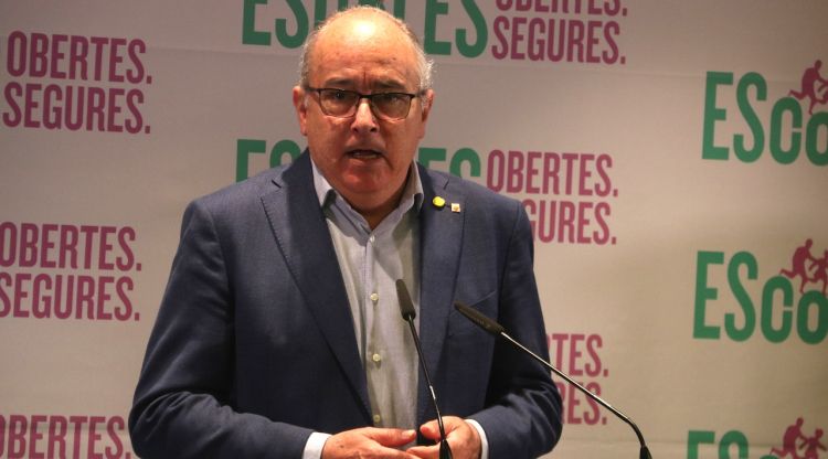 Pla mig del conseller d'Educació, Josep Bargalló, en una imatge d'arxiu. ACN