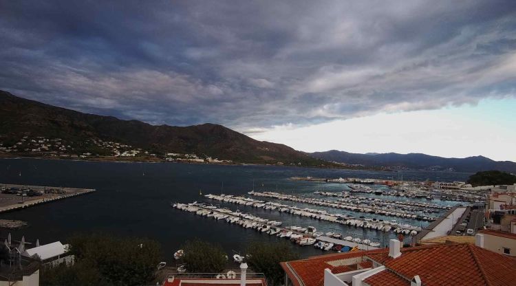 Imatge que presentava aquest matí El Port de la Selva. Meteo El Port de la Selva