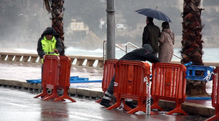 Tempesta a Lloret de Mar (arxiu)