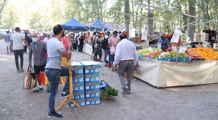 El mercat, aquest matí. ACN