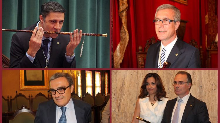 Albiol, Ballesteros, Ros i Torramadé prenen possessió de les alcaldies de Badalona, Tarragona, Lleida i Salt © ACN