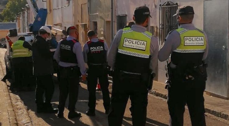 Un operatiu a Figueres el passat 29 d'octubre