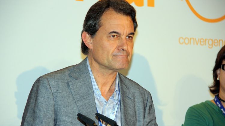 El president de la Generalitat, Artur Mas, duranr el Congrés Nacional de CDC  © ACN