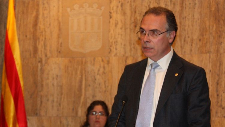 L'alcalde de Salt, Jaume Torramadé (CiU)