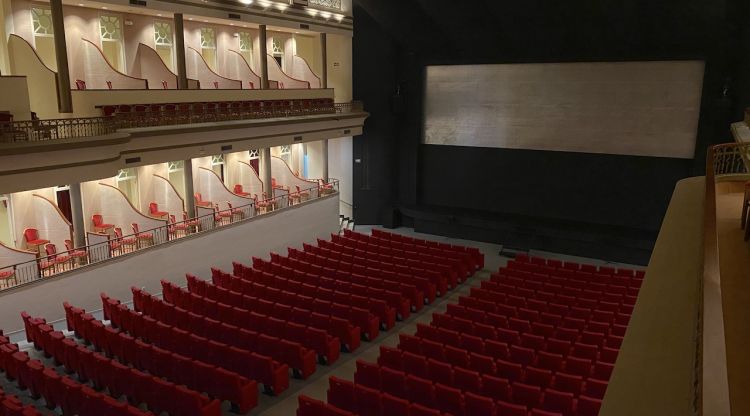 Interior del Teatre Jardí de Figueres. M. Estarriola