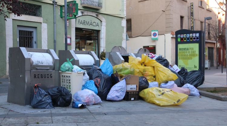 Un instant de la darrera vaga el 2020. ACN