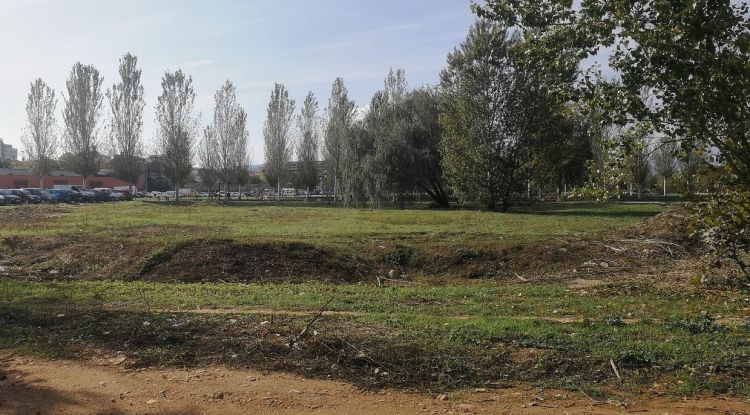 Els terrenys on s'ubicaran el futur institut Salvador Sunyer