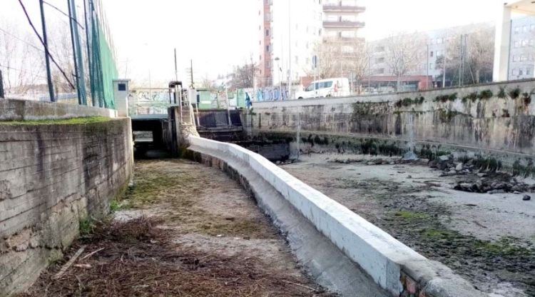 La sèquia un cop reparada