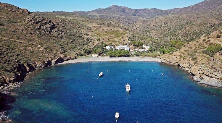 Vista aèria de Cala Jóncols