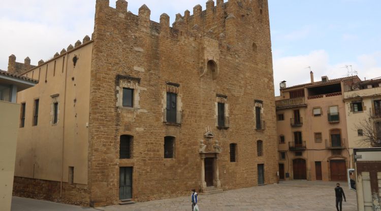 Pla general del castell de la Bisbal d'Empordà. ACN