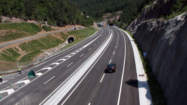 Aquest dijous s'ha inaugurat l'últim tram del desdoblament de la C-17 entre Vic i Ripoll © ACN