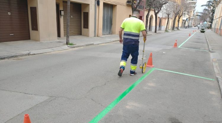 Una de les noves zones verdes que entraran en funcionament els propers dies