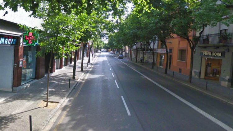 L'habitatge està situat al carrer Santa Eugènia de Girona © AG