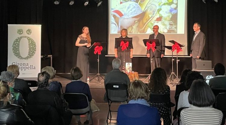 Una de les actuacions programades per aquest Temps de Flors. Girona A Cappella