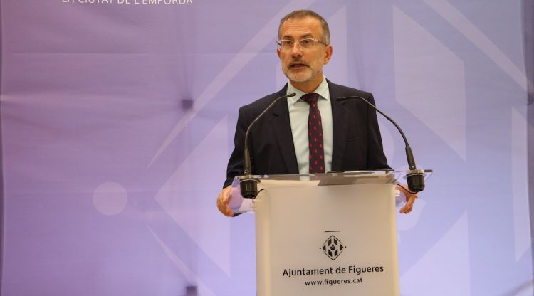El regidor de Seguretat, Pere Casellas, aquest matí. ACN