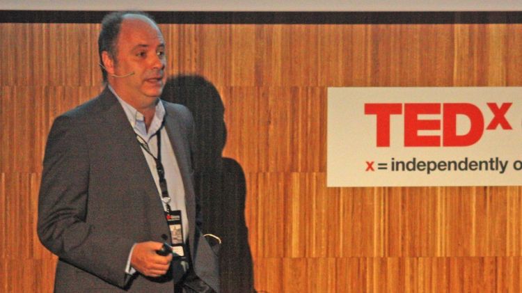 Franc Ponti al TEDxGirona © M. Estarriola