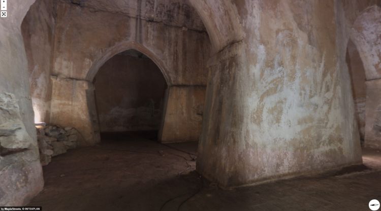 Interior de la cisterna dels Caputxins