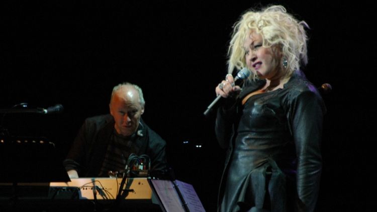 Cindy Lauper ahir a la Porta Ferrada © ACN