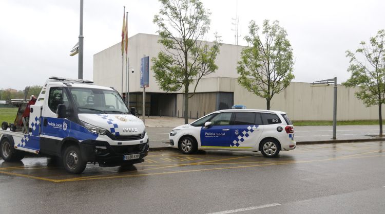 Actualment hi ha una comissaria conjunta amb els Mossos prop de l'Espai Gironès (arxiu). ACN