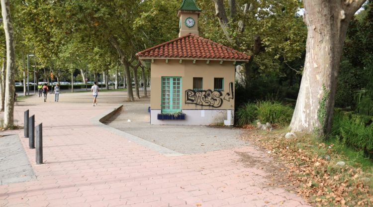 La plaça de les Botxes a la Devesa de Girona on s'ha produït l'agressió. ACN