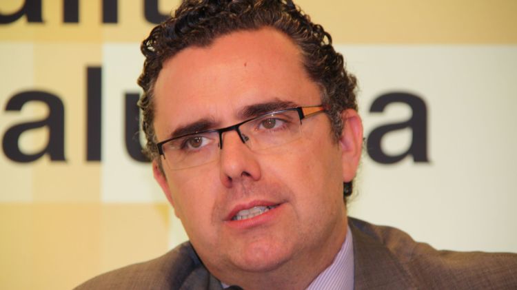 El director de l'Agència de Residus de Catalunya, Josep Mª Tost, aquest dijous a Girona © ACN