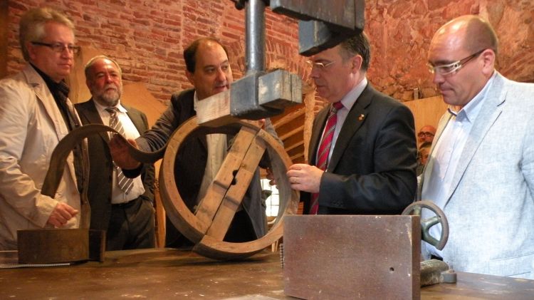El president de la Diputació de Girona, Jaume Torramadé, a la inauguració del centre © AG