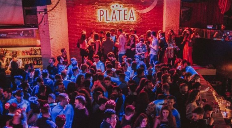 Interior de la discoteca. Nou Platea