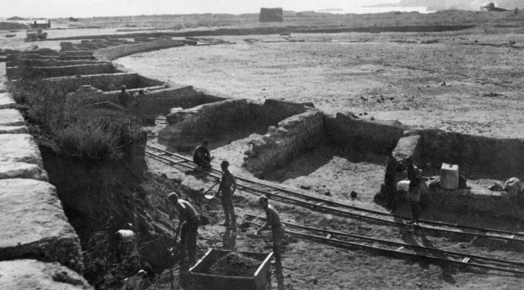 Els treballs forçats després de la Guerra Civil a les excavacions d'Empúries