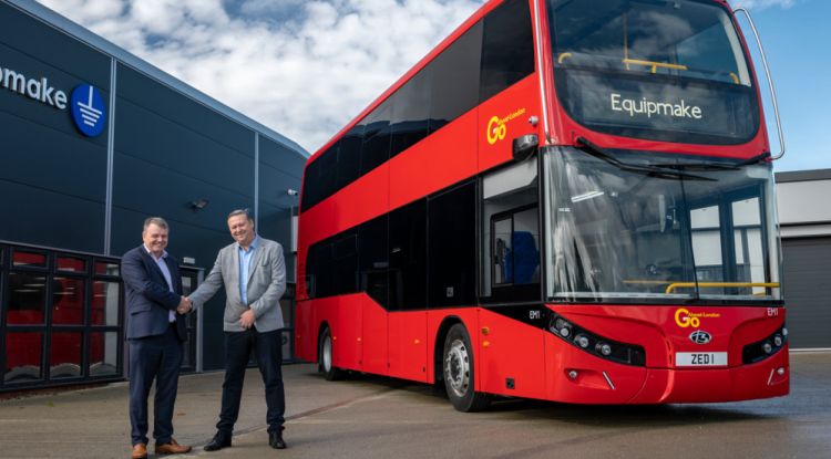 Ian Foley, director general – Equipmake (esquerra) i Richard Harrington, director d'enginyeria – Go Ahead London (dreta)