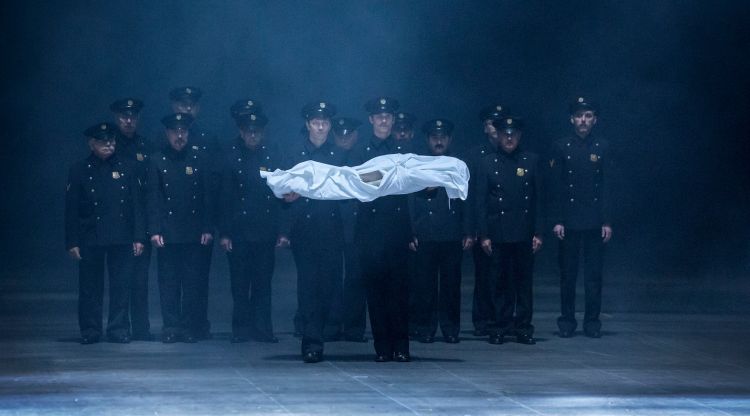 L'espectacle 'Bros' de Romeo Castellucci, que es podrà veure a la setmana de programadors. Stephan Glagla