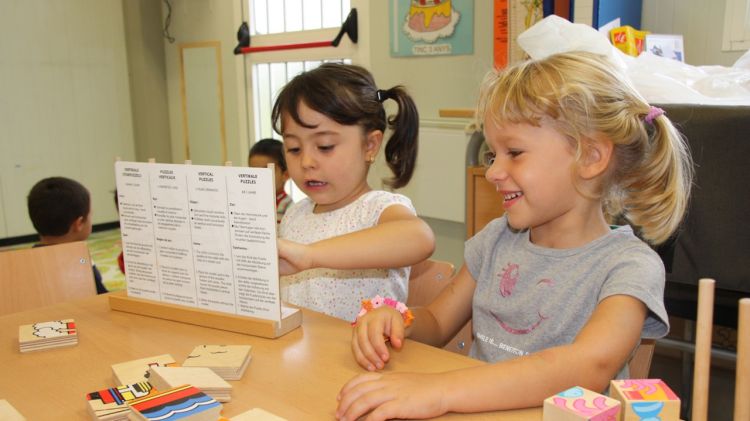 Alumnes del CEIP Montserrat Vayreda de Roses, en una imatge d'Arxiu © ACN