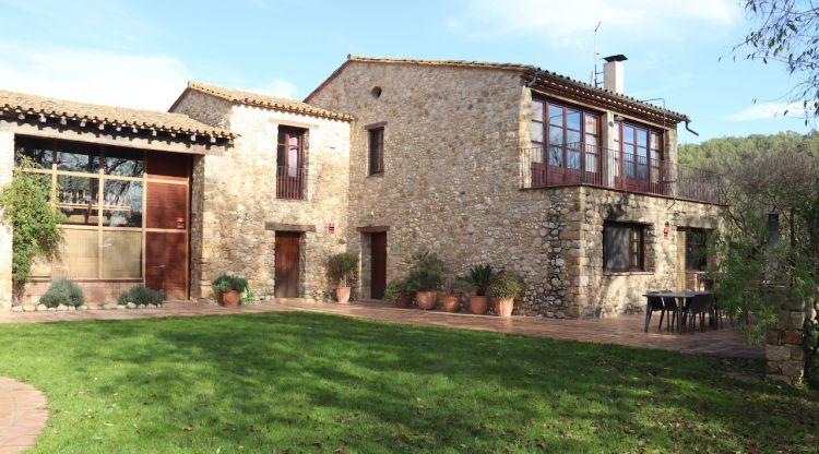 Una masia de turisme rural al Pla de l'Estany. ACN