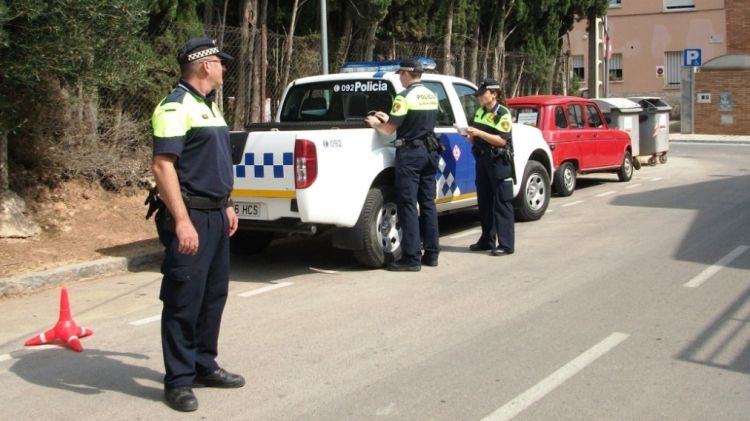 El grup especial de la Guàrdia Urbana de Figueres ha fet 400 operacions en només un mes © AG