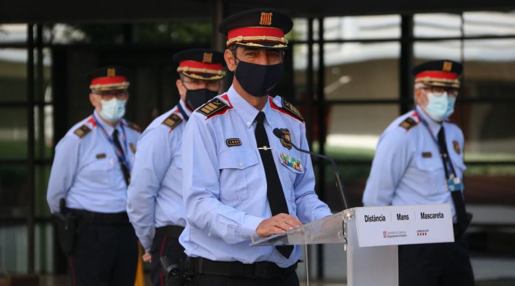 Josep Lluís Trapero al Complex Central dels Mossos (arxiu). ACN