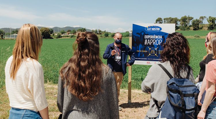 Visita guiada per descobrir l’EVAM al Baix Empordà. Llet Nostra