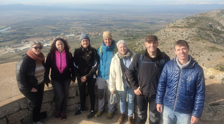 Associats d’Empordà Turisme durant una visita formativa als parcs naturals