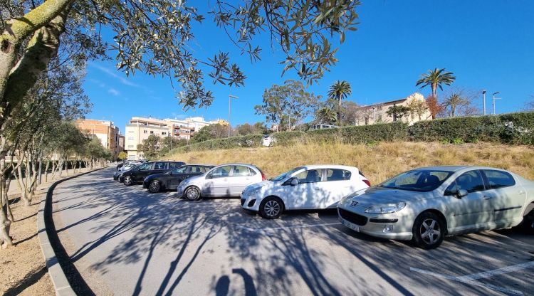 El Parc del Can Xardó és un dels aparcaments que passarà a ser per a residents