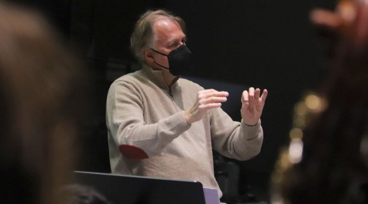 Thomas Hengelbrock, avui a Torroella de Montgrí. ACN