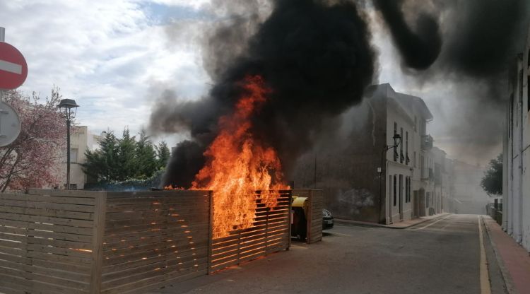 Un dels incendis registrats la setmana passada