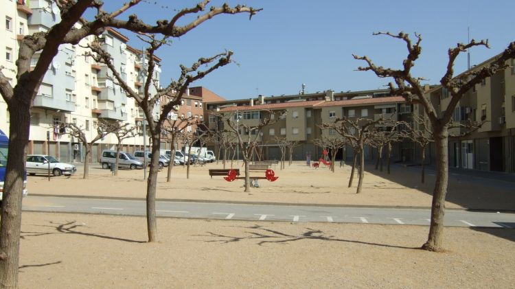 Plaça de la Pau de Banyoles © AG