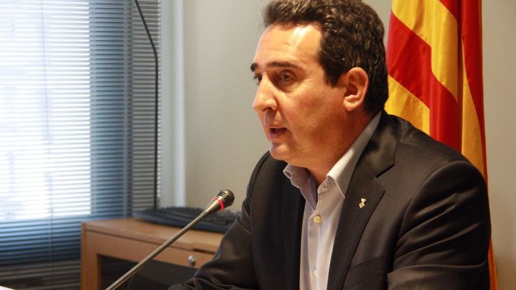 El president de la Federació de Municipis de Catalunya, Manuel Bustos © ACN