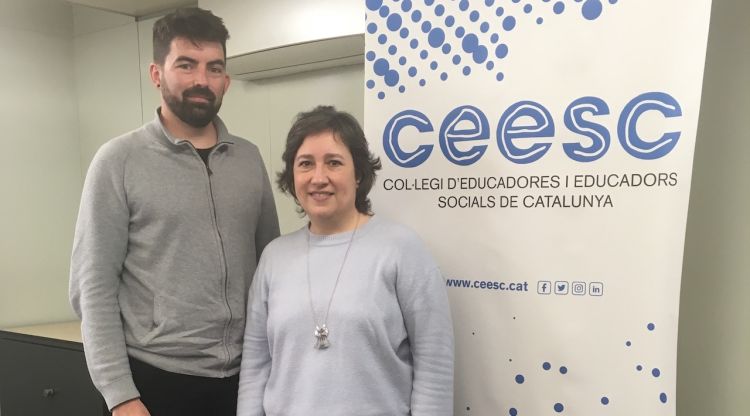 Marc Queralt amb Maria Rosa Monreal