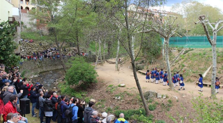 Un instant de la passejada Ruta del Combat el 2019