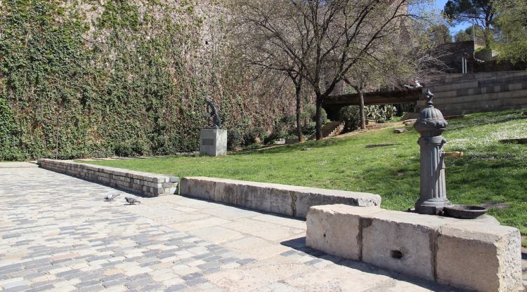 Els futurs jardins de Narcís-Jordi Aragó i Masó es troben a la part posterior del jardí de la Infància