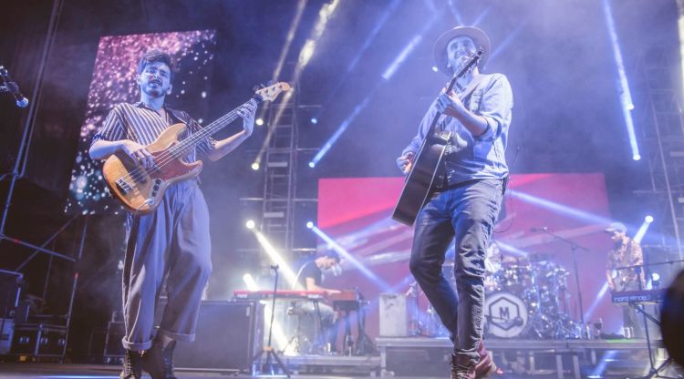 Morat actuant al festival Sons del Món el 2019. Gemma Martz