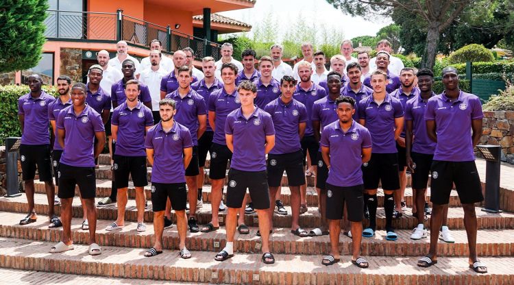 Jugadors del Toulouse FC que s'han allotjat a Torremirona fins el passat 2 de juliol