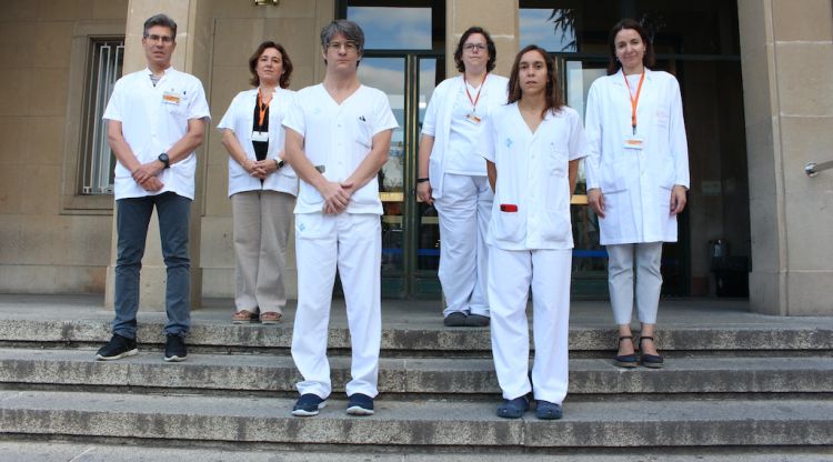 Equip de la unitat de Cardiooncologia, amb participació de professionals del servei de Cardiologia i professionals de l’Institut Català d’Oncologia