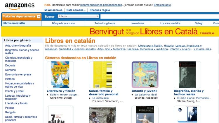 Captura de pantalla del web Amazon.es © AG