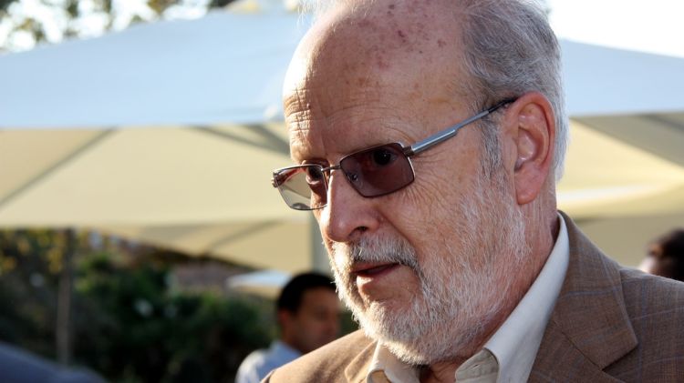 Joaquim Carbó ha rebut el Premi a la Trajectòria de la Setmana del Llibre © ACN